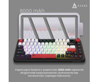 Ajazz AK820 MAX Avocado Switch Black Gray RGB z ekranem - 1536370 - zdjęcie 8